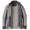OEM Custom Mens Winter Full Zip Grey Fleece Jackets