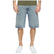 Custom Mens Washed Loose Denim Shorts