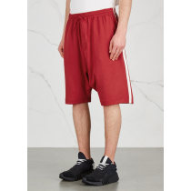OEM Red Mens Gym Wear Stripe Sports Basketball Jogger Shorts Pants