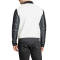 Custom Mens Quilted Leather Sleeve Bomber Jackets