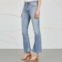 Wholesale women new design slim-leg cropped denim jeans