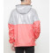 Wholesale mens sports wear reflective pullover windbreaker jackets