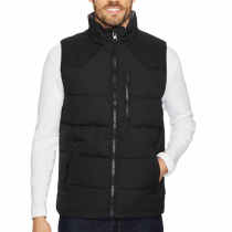 Custom Mens Stand Collar Quilted Winter Vests