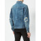 Wholesale mens new fashion washed denim jackets