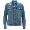Wholesale mens new fashion washed denim jackets