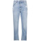 Custom womens new style fashion frayed cropped jeans