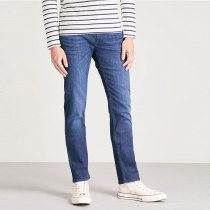 Wholesale mide rise slim fit denim jeans pants for men