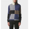 Fashion Mens Colour Block French Terry Hoodies