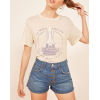 Wholesale womens fashion wear high rise relaxed fitting jeans denim shorts