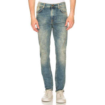 Custom Mens Antique Washed Slim Fit Denim Jeans