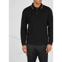 Wholesale mens long sleeves cotton polo shirts