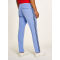 Wholesale womens side stripe cotton skinny jogger track pants
