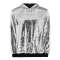 Custom mens silver sequin classic fit hoodies sweatshirts