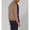 Wholesale mens side stripe classic fit windbreaker track top jackets