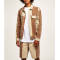 Wholesale mens fashion 100% cotton denim shorts and jackets set