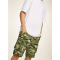 Wholesale mens cotton classic fit camouflage jogger shorts