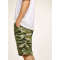 Wholesale mens cotton classic fit camouflage jogger shorts