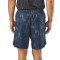 Custom Mens Elastic Waistband Sublimation Printed Camo Shorts