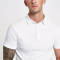 Wholesale mens white essentials muscle fit 100% cotton polo shirts
