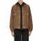 Custom Mens Tan Foux Leather Suede Jackets