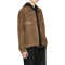 Custom Mens Tan Foux Leather Suede Jackets