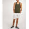 Wholesale mens 100% cotton loose fit sports wear tank top