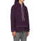 Fashion Mens Purple Zip Through Details Pullover Hoodies