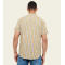 Wholesale mens causale mustard check shorts sleeves shirts