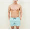Wholesale mens 100% polyester classic fit swim wear board shorts