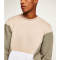 Custom mens color block pullover hoodies sweatshirts