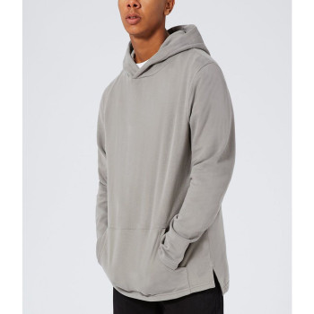 Wholesale mens classic fit pullover plain hoodies sweatshirts