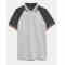 Mens Custom Logo Raglan Sleeve Polo Shirts