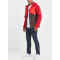 Custom Mens Red & Brown Waterproof Nylon Jackets