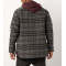 Fashion Mens Zip Up Checked Shirt Flannel Jackets
