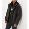 Custom Mens Winter Quilted Puffer Jackets With Hood