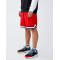 Custom mens activewear red running basketball shorts