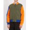 China Manufacturer Mens Color Block Bomber Jackets