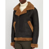 OEM Design Mens Shearling Lined leather Jackets
