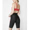 Wholesale womens color block spandex active wear fitness biker shorts