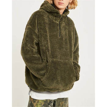 OEM Custom Mens Heavy Fleece Pullover Hoodies