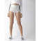 Wholesale women sliver sports fitness reflective shorts