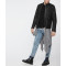 OEM Wholesale Mens Black Slim Fit Leather Jackets
