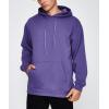 Wholesale mens cotton violet french terry bulk hoodies sweatshirts