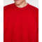 Custom mens red cotton red vintage oversized sweatshirts