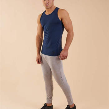 Wholesale Mens Sport Wear Gym Training Breathable Slim Fit Tank Top