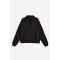 Wholesale womens funnel neck black sweatshirts hoodies