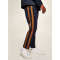 Custom mens side stripe polyester outwear  jogger pants