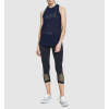 Wholesale womens fitted cotton sports wear gym mesh vest