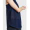Wholesale womens fitted cotton sports wear gym mesh vest