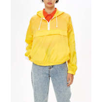 Wholesale womens 100% nylon pullover windbreaker jackets